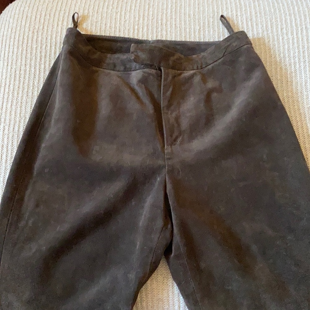 Women’s Brown Suede Pants